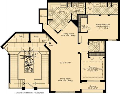 2 Bed / 2 Bath / 1,265 sq ft / Rent: Call for Details